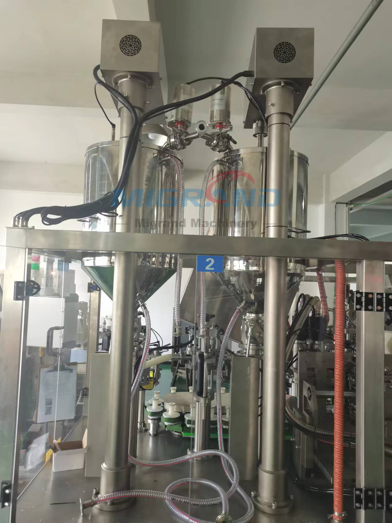 GD-150A Hopper with heating and mixing-1 GD-150A Isıtmalı ve Karıştırmalı Hazne-1