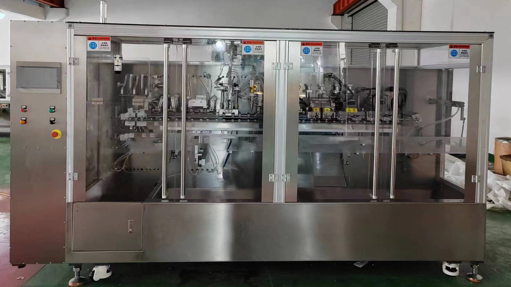 GTS-2000 premade bag filling sealing packing machine GTS-2000 hazır torba dolum kapatma paketleme makinesi