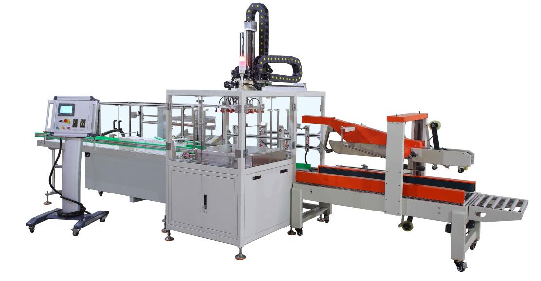 encasing packing line kaplama paketleme hattı