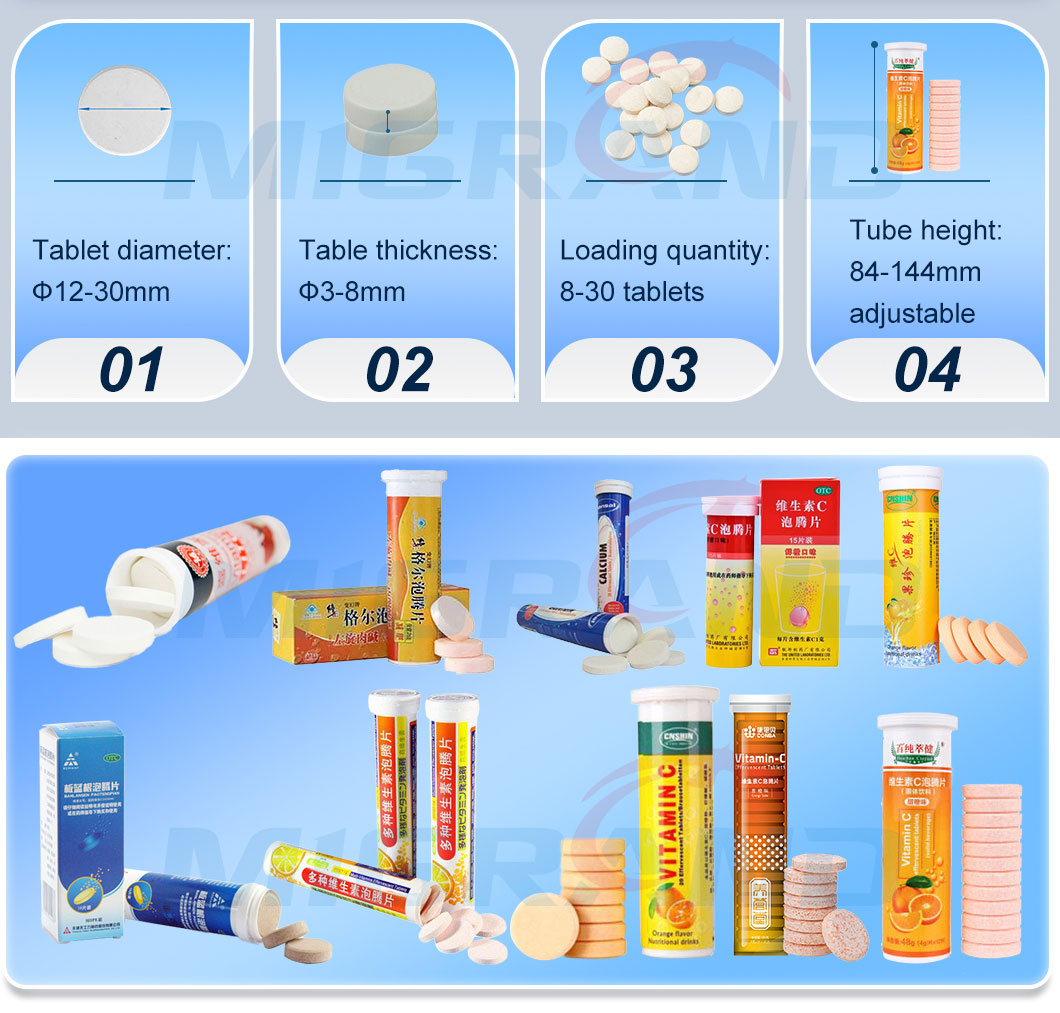 Efervesan tablet &ouml;rneği