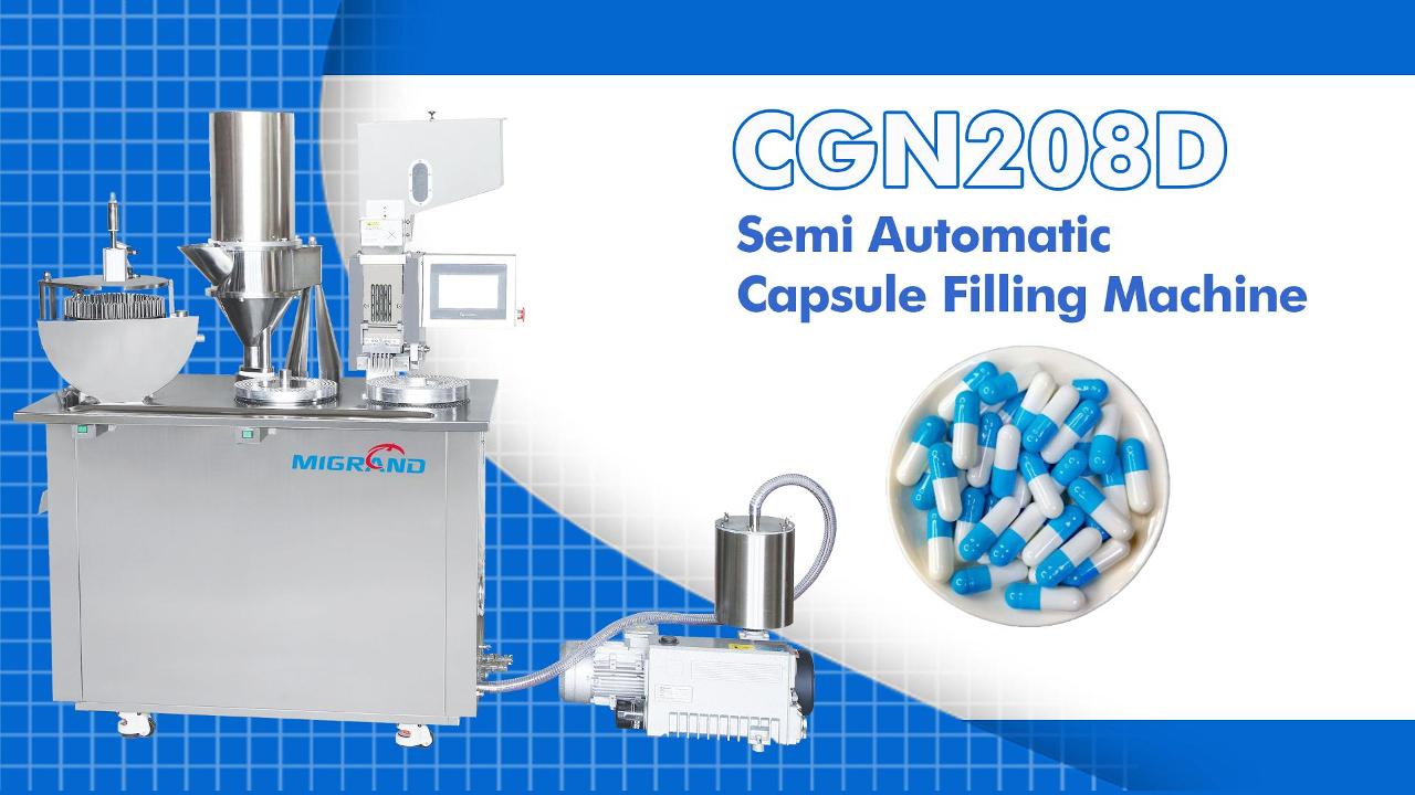 Fas'a Yarı Otomatik Kapsül Dolum Makinesi İhracatı için geri alım siparişi