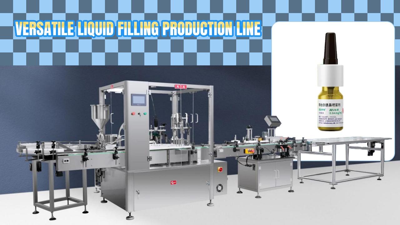 Polonya'ya dışa aktarılan burun sprey dolgusu ve kapma makinesinin yağ videosu