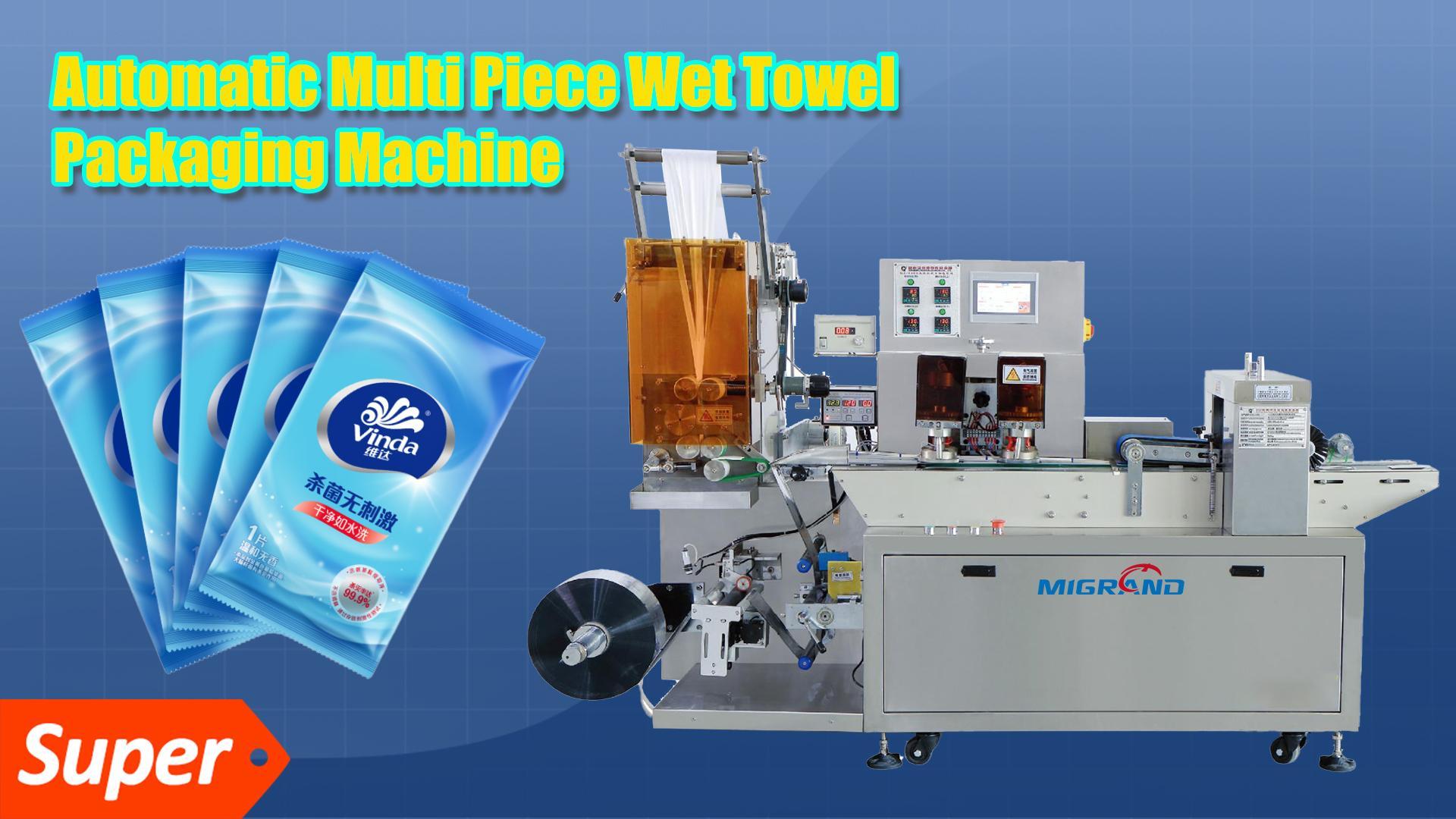 Yüksek Hızlı Tekli Islak Mendil Makinası Nasıl Çalışır?