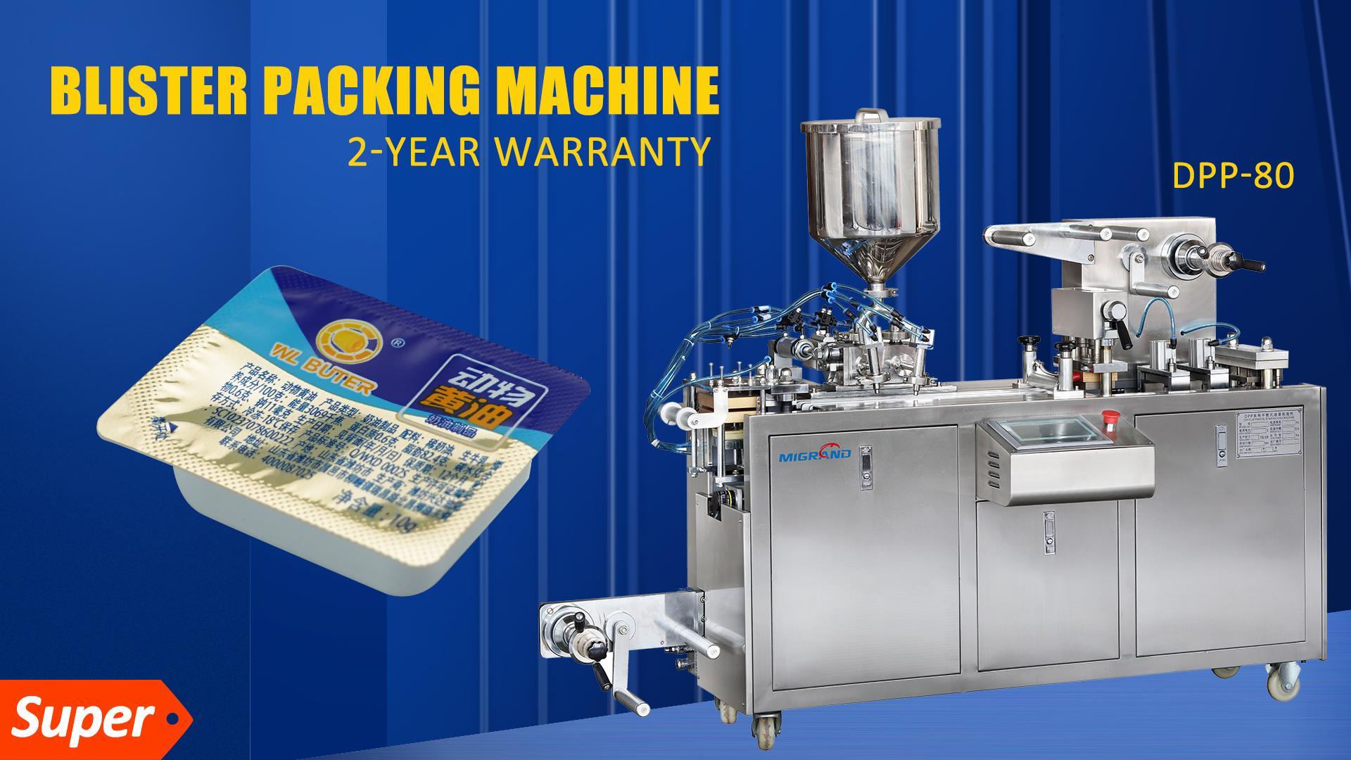 Türkiye'ye İhracat-Margarin Blister Ambalaj Makinası 