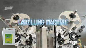 Yarı Otomatik Kare Şişe Çift Taraflı Etiketleme Makinesi