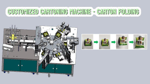 GDC-C20 Karton Katlama ve Karton Makinesi 