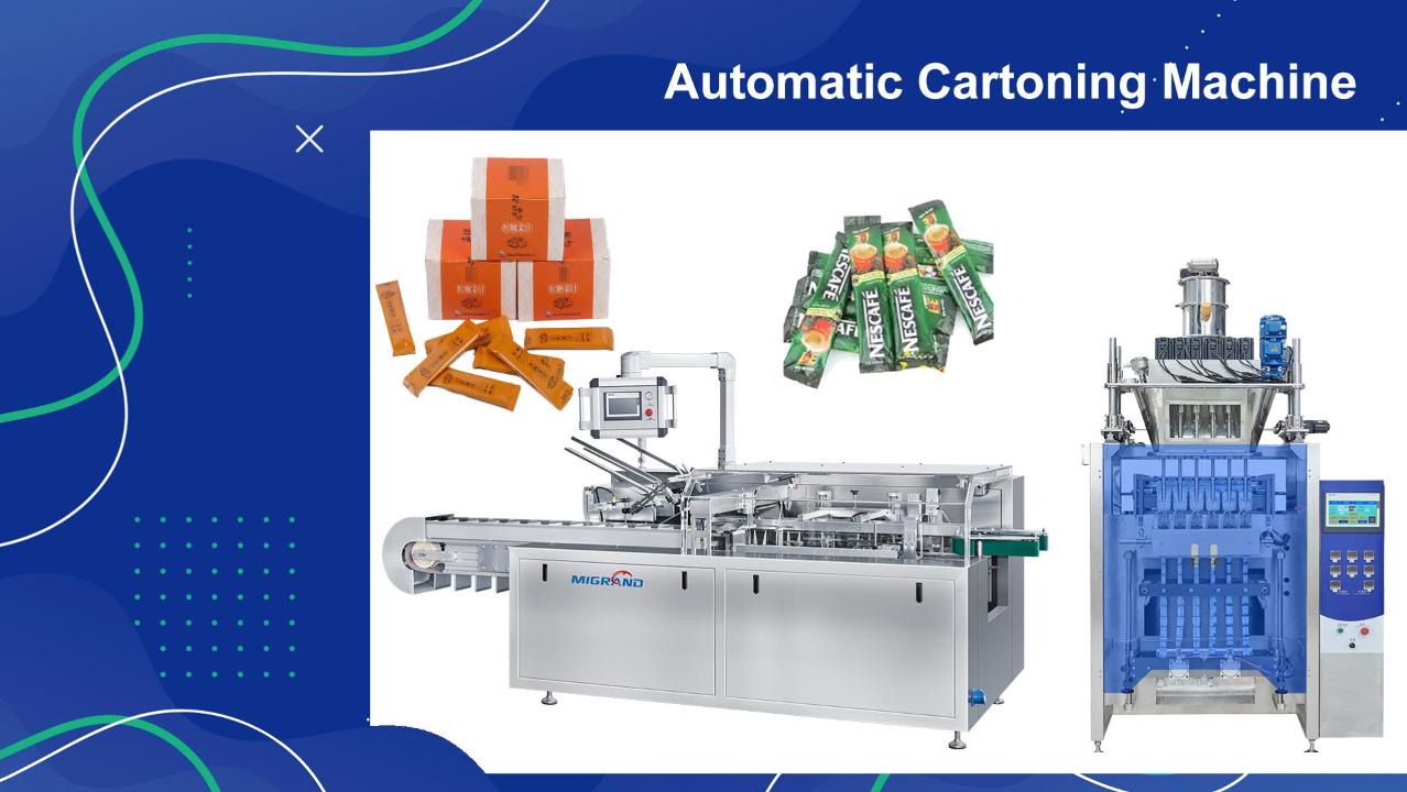Avrupa'ya çok sıralı dikey poşet ambalaj makinesi ve çok torbalı kartonlama makinesi ihracatı üretim hattı