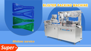 DPP-180 Veteriner Damlaları İçin Blister Ambalaj Makinası