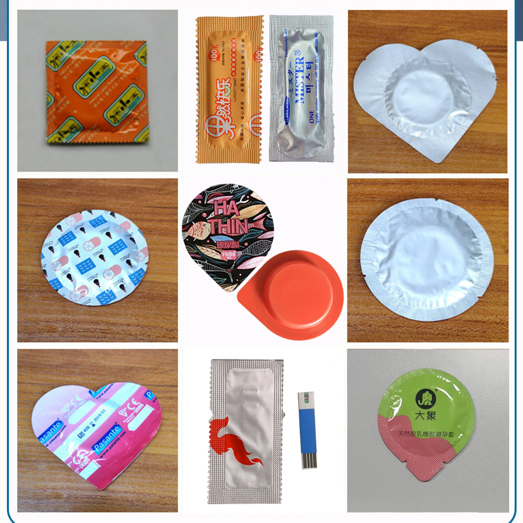 Prezervatif Paketleme Makinesi i&ccedil;in &Ouml;rnek