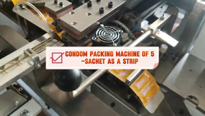 BCB-II Otomatik Dikdörtgen Poşet Prezervatif Paketleme Makinesi